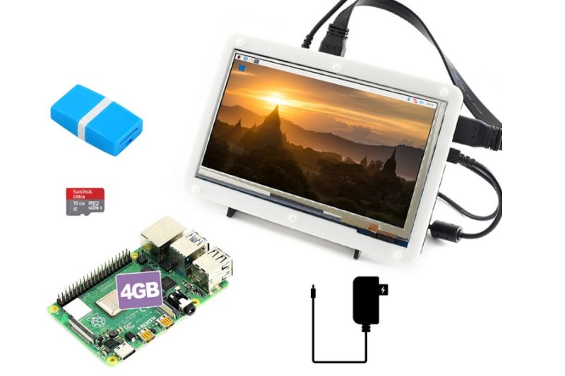 45W USB-C power supply provides stable and efficient power for your Raspberry Pi 5