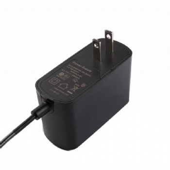 30W Series Vertical Shape 12V 2.5A 24V 1.25A Wall Mounted Power Adapter With cUL CE KC PSE etc Global Certificates