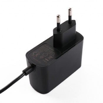 30W Series Vertical Shape 12V 2.5A 24V 1.25A Wall Mounted Power Adapter With cUL CE KC PSE etc Global Certificates